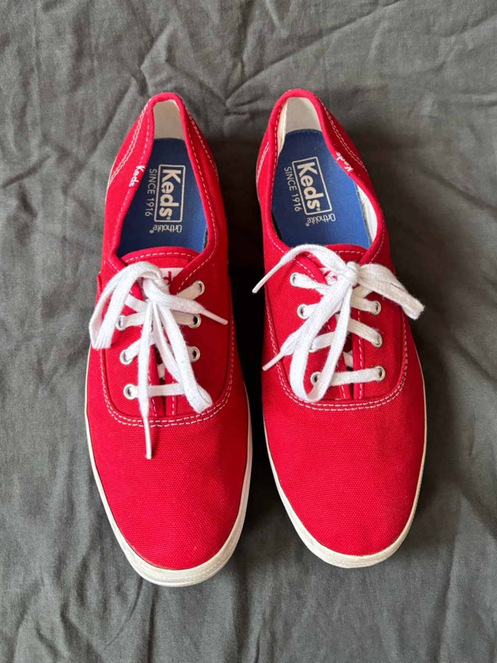 Keds Red Canvas Sneaker
